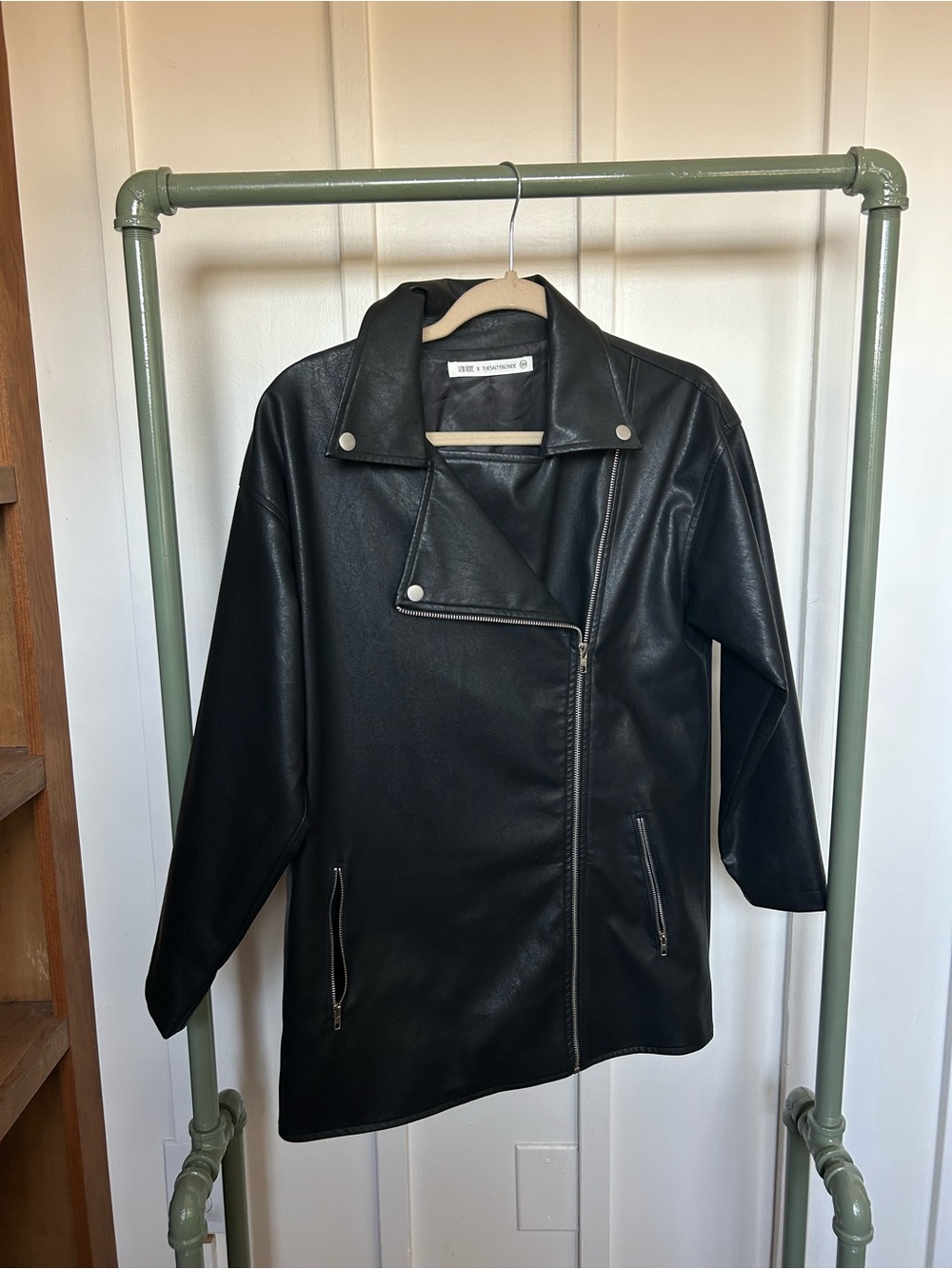 12th Tribe x The Salty Blonde Women's Black Jacket Size S/M